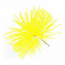 Щётка для чистки дымохода нейлоновая желтая 150мм