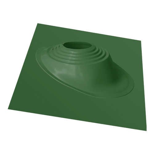 Проход кровли Master Flash 890х890 (d 254-467) (RES-3 угл) цв. зеленый