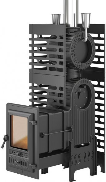 Печь для бани ASTON «Шторм 26 Турбопар» Long (350)