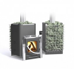 Дровяная печь для бани Ермак 20-ПС Классика