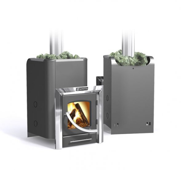 Дровяная печь для бани Ермак 20-ПС Классика