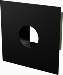 Потолочно проходной узел Феррум BlackSide черный