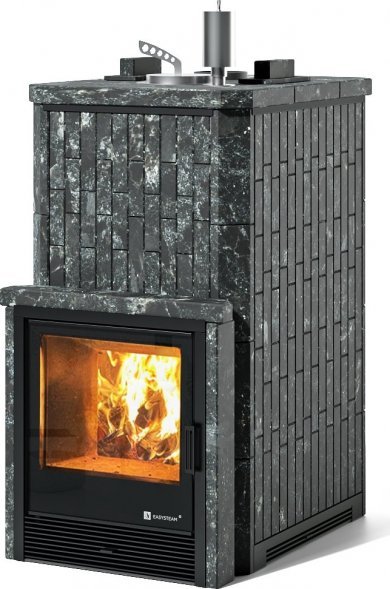 Печь для бани ИзиСтим Южная 22 закрытый верх с топкой из парной