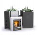 Дровяная печь для бани Ермак-Элит 16-ПС