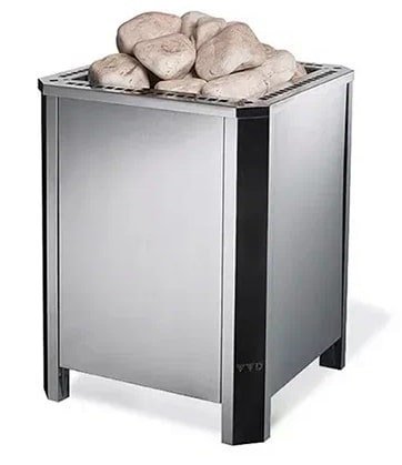 Электрическая печь для сауны Инжкомцентр ВВД Премьера М нержавеющая сталь, 12 кВт