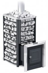 Дровяная печь для бани ERMAK 12 СЕТКА-СТАНДАРТ