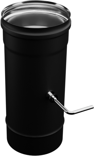 Шибер Феррум BlackSide черный (430/0,8 мм / эмаль /600°)