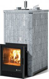 Печь для бани ИзиСтим Южная 35 с топкой из парной