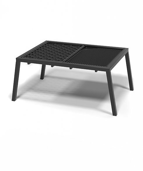 Плита чугунная &quot;ГРИЛЬ&quot;,&quot;СТЕЙК&quot; с подставкой