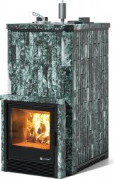 Печь для бани ИзиСтим Южная 35 с топкой из парной