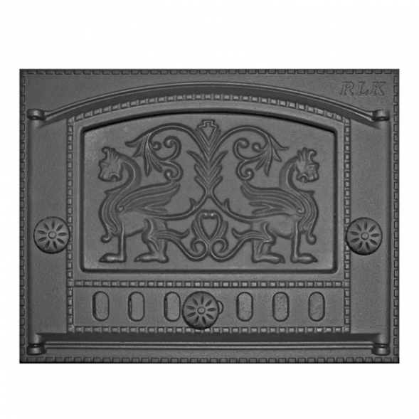  Каминная дверца Рубцово ДК-2Б, «Грифоны»