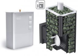 Дровяная печь для бани ERMAK 20 СЕТКА-СТАНДАРТ