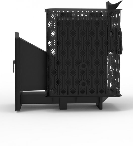 Чугунная печь с закрытой каменкой Black Stove Verona 26 ГАЗ