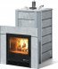 Печь Ялта 15/2024 в облицовке из камня