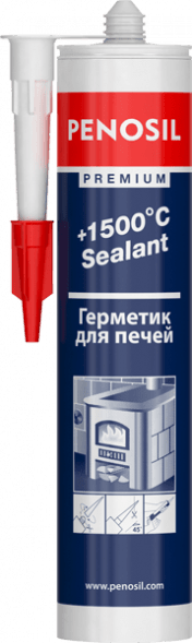 Герметик для печей термостойкий Penosil +1500°C Sealant