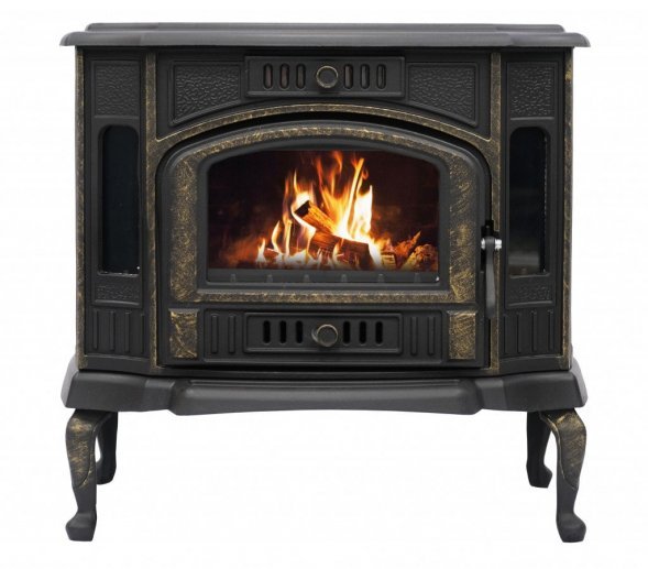 Чугунная печь-камин НМК "Сибирь-10