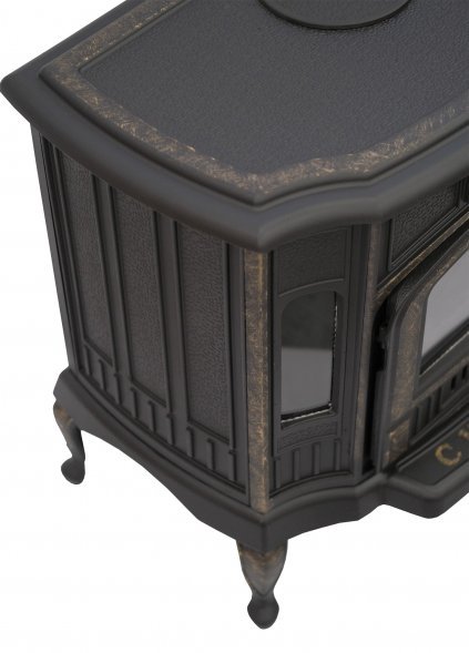 Чугунная печь-камин НМК "Сибирь-10