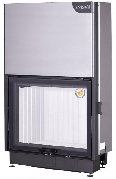 Каминная топка Экокамин Вега 1000 МР подовое горение принтинг