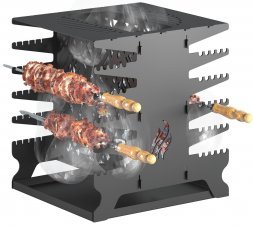 Мангал разборный вертикальный 