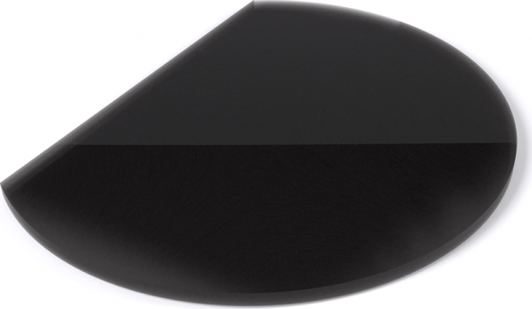 Лист стеклянный напольный Черный (Black) (1100х850х8мм) СП-4