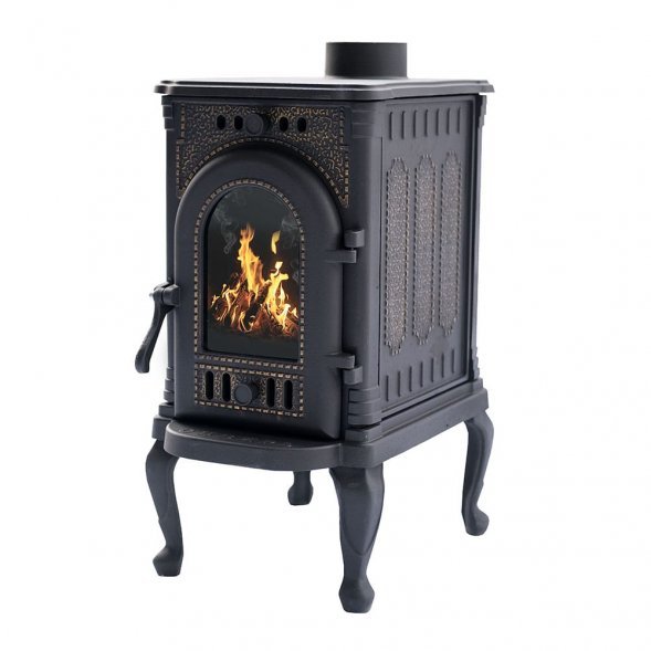 Чугунная печь-камин НМК &quot;Сибирь-6&quot;