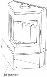 Печь-камин Мета-Бел ЛеМан