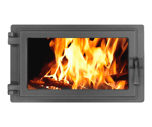 Дверка ЭТНА каминная 430 (левая)