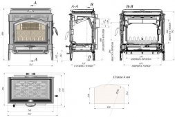 Печь-камин Fireway Jazz