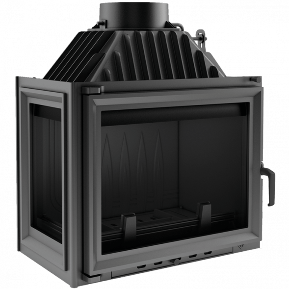 Каминная топка Kratki MAJA/L, стекло слева