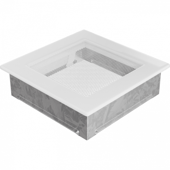 Вентиляционная решетка Kratki белая