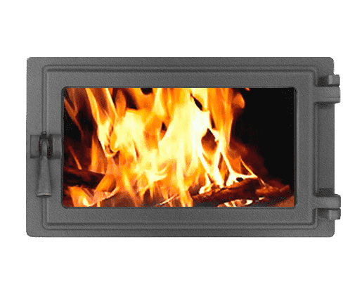 Дверка ЭТНА каминная 430 (правая)