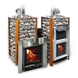 Дровяная печь для бани ERMAK 36 СЕТКА ЛЮКС