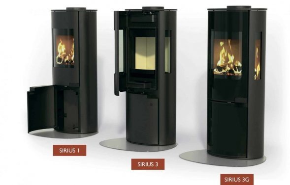 Печь камин Schiedel Sirius 3