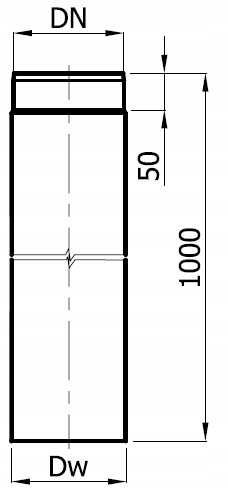 Труба L1000 2мм Darco
