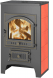 Печь-Камин Везувий ПК-01 (205) с плитой красный