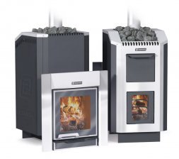 Дровяная печь для бани ERMAK 30 ЛЮКС