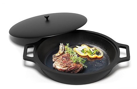 Сковорода чугунная Везувий 6л Ø 380мм