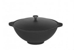 Казан чугунный с крышкой Везувий 6л