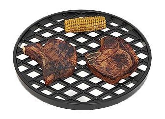 Решетка чугунная круглая "СТЕЙК" Ø 314м