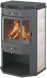 Печь-Камин ASTON 12 кВт (200 м3) Призматик с плитой