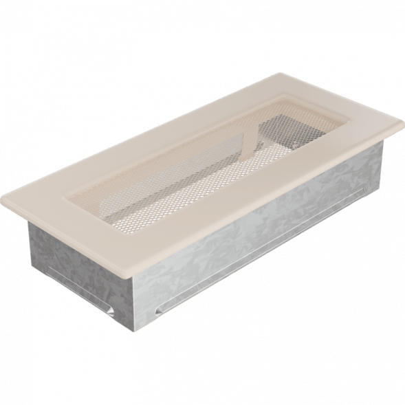 Вентиляционная решетка Kratki кремовая