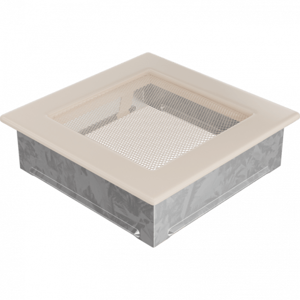 Вентиляционная решетка Kratki кремовая