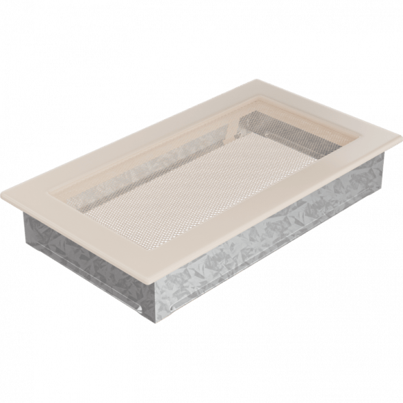 Вентиляционная решетка Kratki кремовая