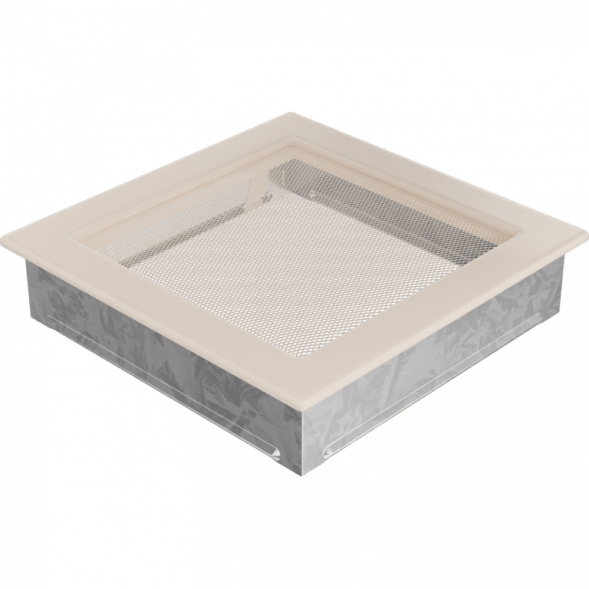 Вентиляционная решетка Kratki кремовая