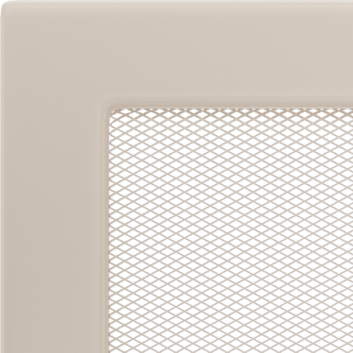 Вентиляционная решетка Kratki кремовая