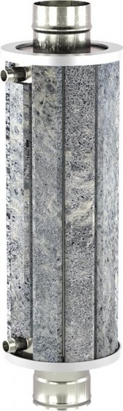 Экономайзер - теплообменник «Д-150» в камне