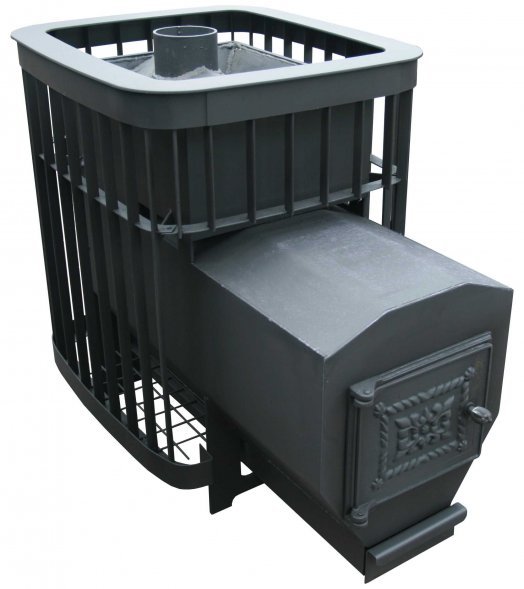 Дровяная печь Варвара Каменка Мини удлиненная топка