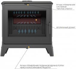 Печь-камин EVEREST Н16