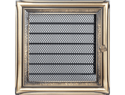 Вентиляционная решетка Kratki рустик с жалюзи 