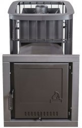 Дровяная печь Варвара Каменка удлиненная топка